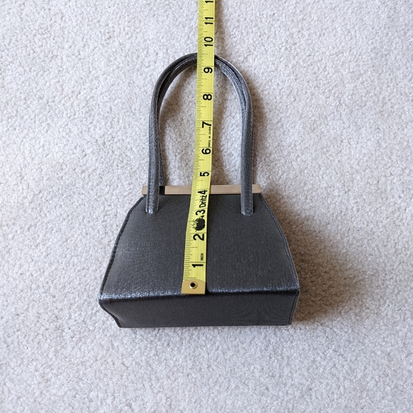 Vintage Nordstrom silver mini bag NWOT - Picture 5 of 9